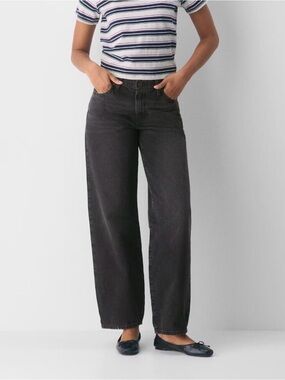Levi’s Baggy Dad Jean in Shrink Up Black Size 28 x 30
